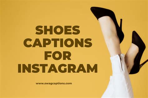 instagram shoe brand captions